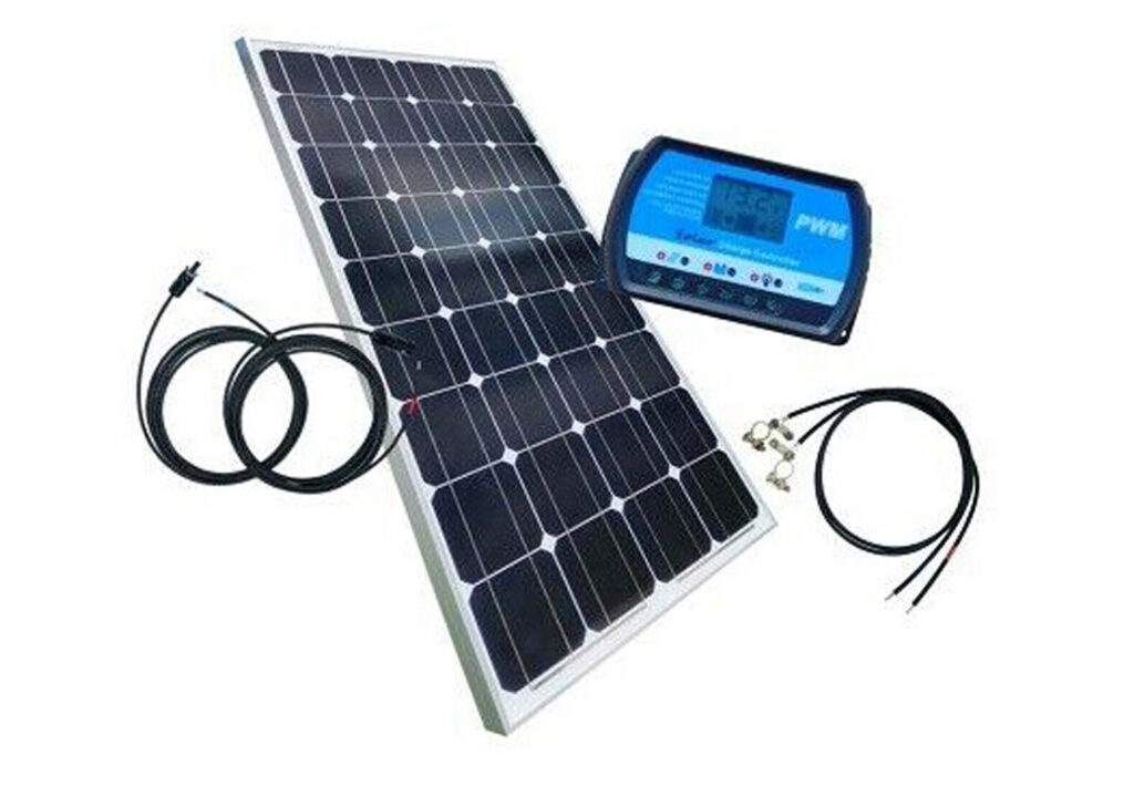 Inselanlage 100W Set mit Laderegler