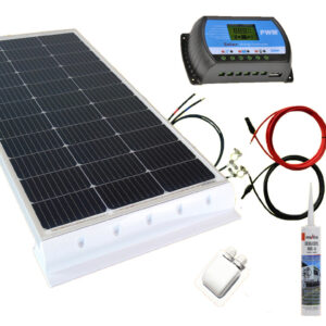 Wohnmobil Solaranlage 12V Set weiß