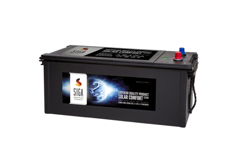 220Ah 12Volt Calcium Solar Batterie Akku Wohnmobil Boot Versorgungsbatterie