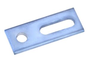 Adapterblech M10 für Stockschrauben Edelstahl