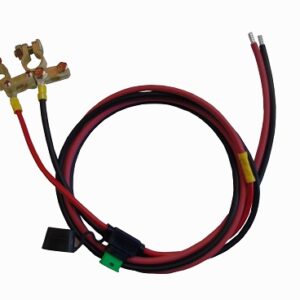 1,5m 6mm² Batterieanschlußkabel mit 30A Sicherung und Polklemmen