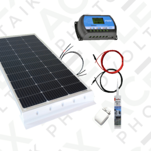150 Watt Wohnmobil Solaranlage 12V Set weiß