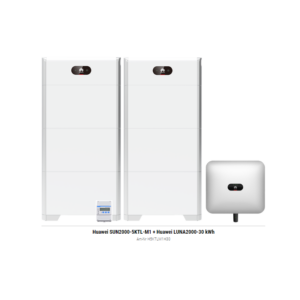 Huawei SUN2000-5KTL-M1 + Huawei LUNA2000-30 kWh