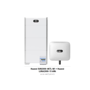 Huawei SUN2000-4KTL-M1 + Huawei LUNA2000-15 kWh