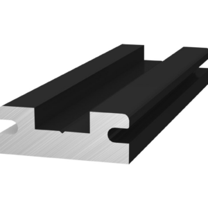 K2 Einlegeschienenverbinder, schwarz