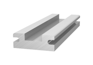 K2 Einlegeschienenverbinder, Silber