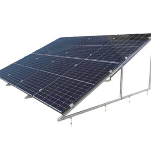 25° Aufständerung für 12 Solarmodule inkl. Befestigung