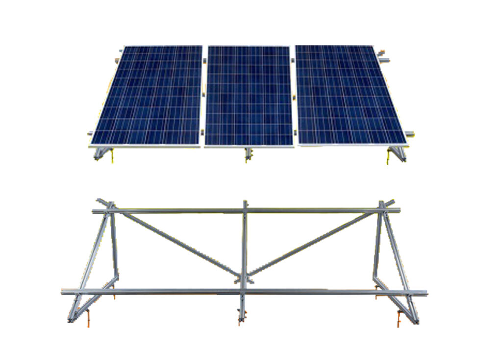 Aufständerung PV Module 35 Grad 3 Stück