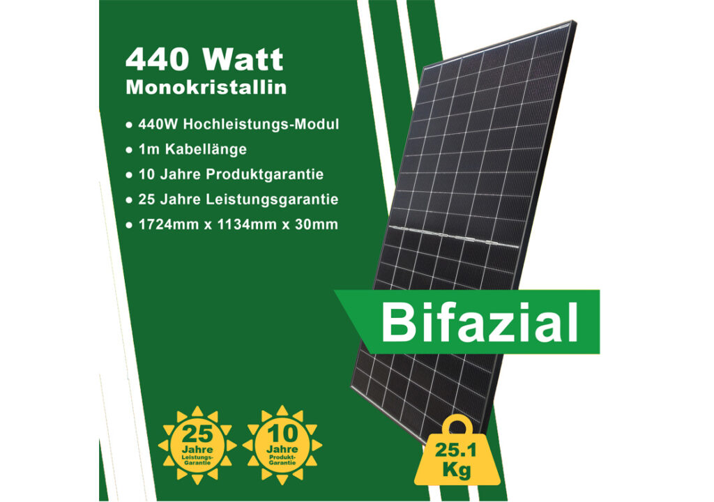 Solarmodul Glas/Glas Bifazial MünchenSolar