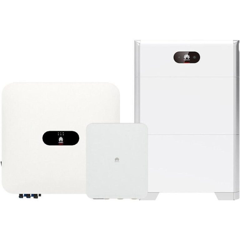 Huawei SUN2000-5K-MAP0 + LUNA2000-10-S0 (10 kWh) mit Ersatzstrom + SA4H-A02 – Speicherpaket (Wechselrichter + Batteriespeicher)