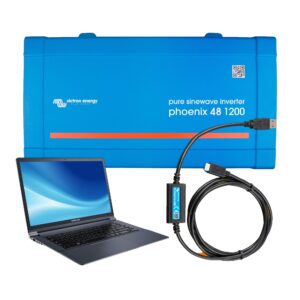 Victron Inverter 48V/1200 Phoenix Spannungswandler mit USB Interface Kabel